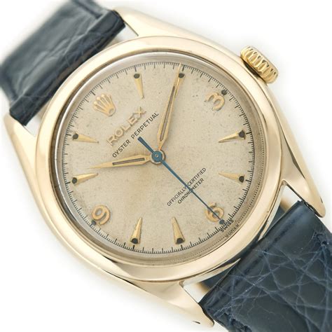 Rolex Oyster Perpetual Bubbleback Automatic 10ct 1951